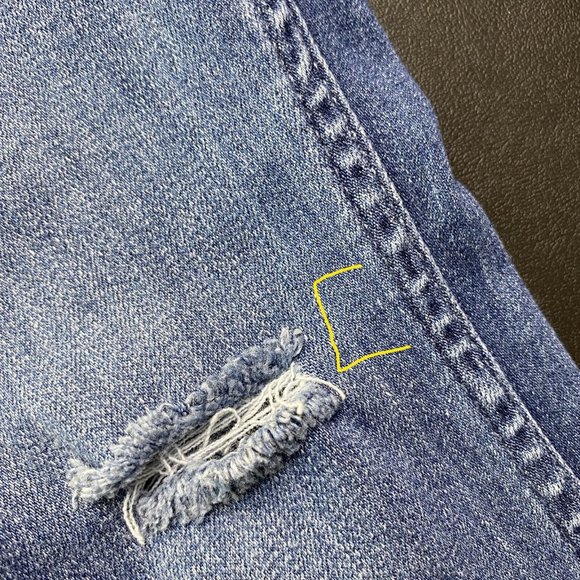 Hollister Juniors 00S / 00 Short High-Rise Cuffed Jean Legging Advanced Stretch - Picture 11 of 12